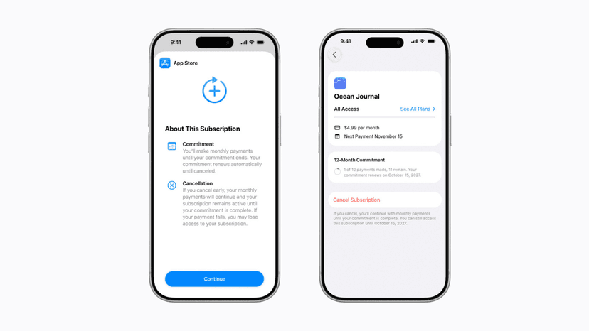Apple, App Store Abonelikleri için Yeni Fiyat Seçeneği Sunuyor