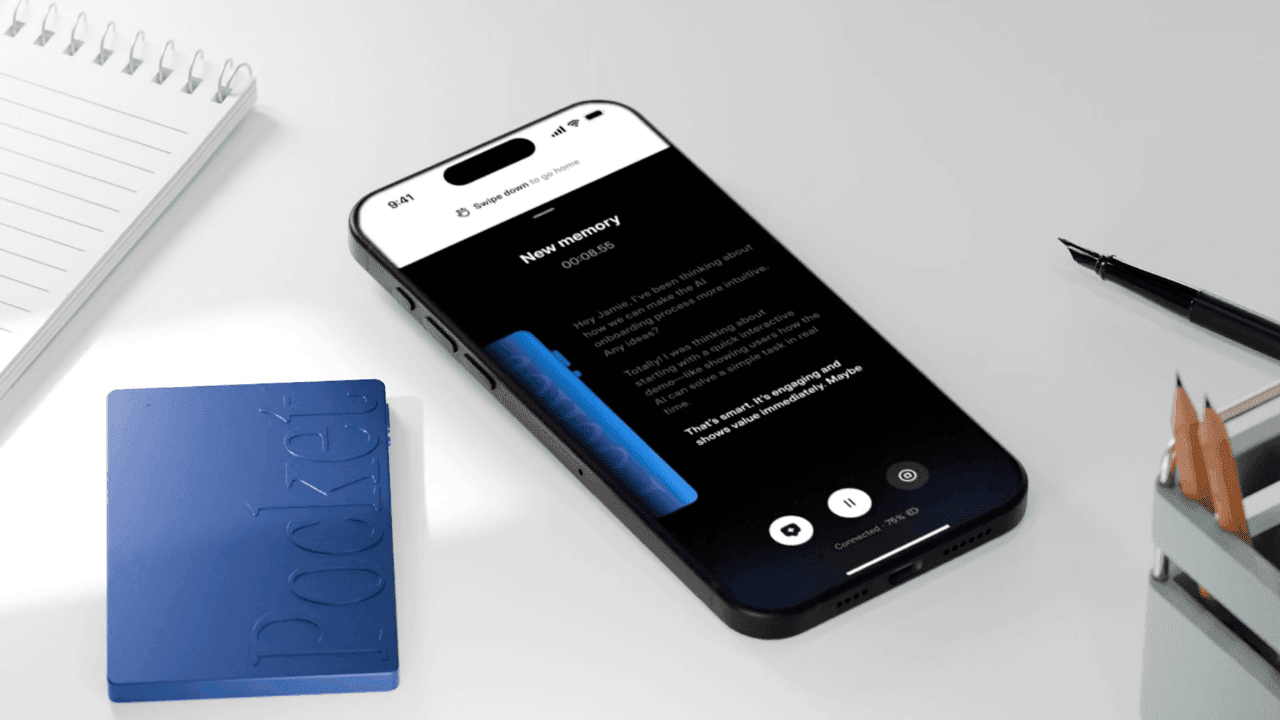 Pocket, Yapay Zeka Destekli Not Cihazı İçin 11 Milyon Dolar Yatırım Aldı