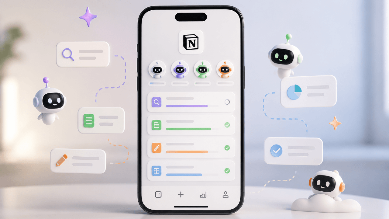 Notion'dan Yapay Zeka Ajanları için Yeni Uygulama: Agents