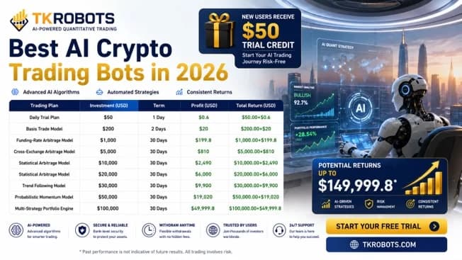 Yapay Zeka Destekli Kripto İşlem Botları: 2026'nın En İyileri