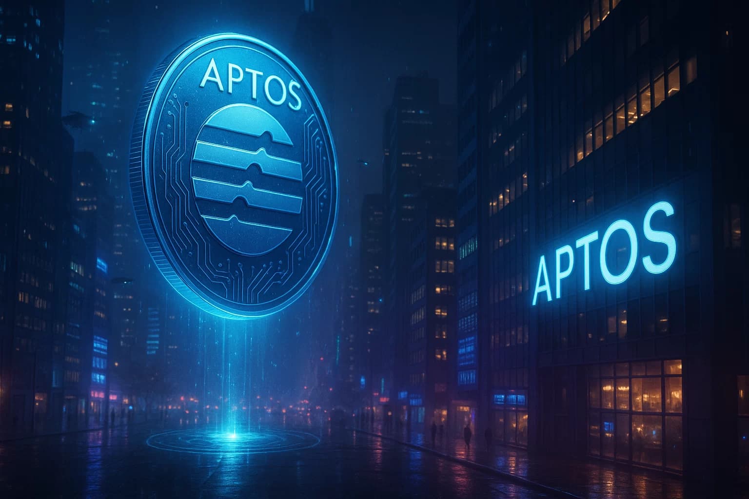 Aptos’ta düşüş formasyonu sürerken ağ geliştirmeleri hız kazandı